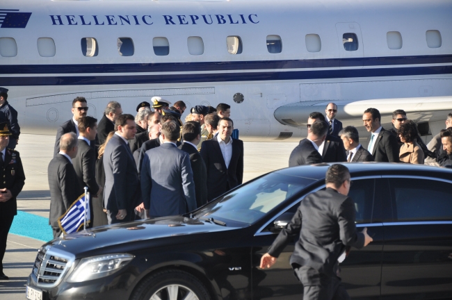 Yunanistan Başbakanı Çipras Ankara’da